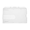 Enclosed Card Holder - 5 Pack - Secure, Strong, Transparent