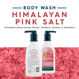 JASON JASON Himalayan Pink Salt Pampering Body Wash, For a Gentle Feeling Clean, 30 Fluid Ounces