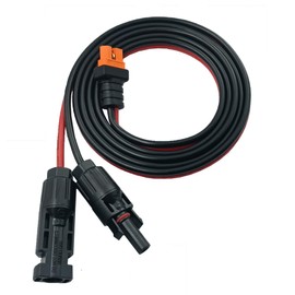 YIMIKEDAYA Solar Plug to XT60i Solar Cable 12AWG XT60I-F Solar Charging Cable for Ecoflow Powerstation Solar Generator (12AWG 1.5M)