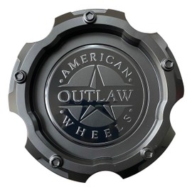 Matte Black Wheel Center Cap Hub Cap 5470-51397-U4B for American Outlaw 1PC