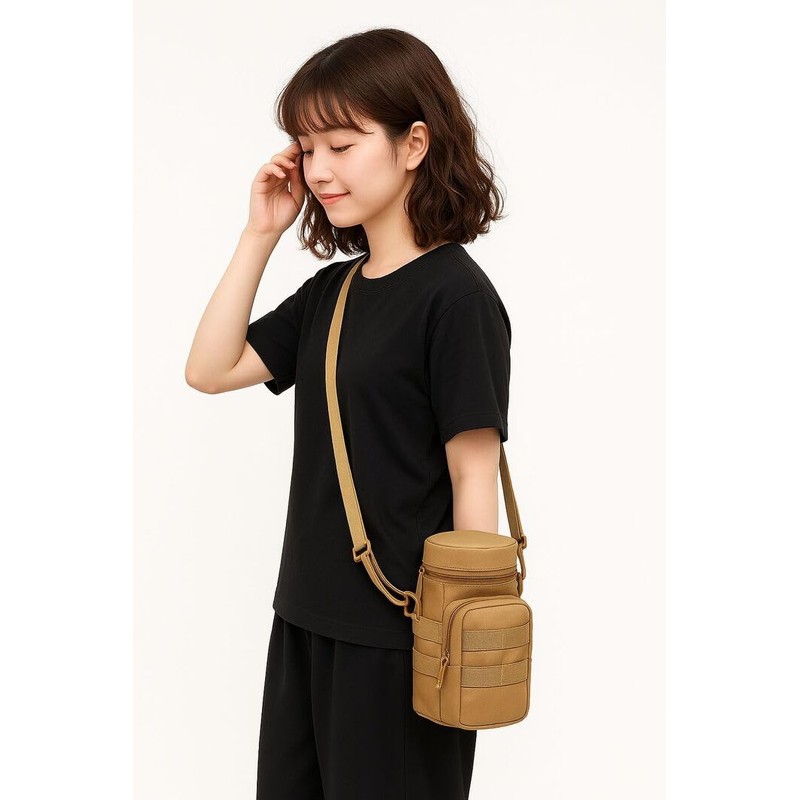 LG 7986699 Shoulder Bag, Men's, Women's, Multi-functional, Storage Capacity, Military,