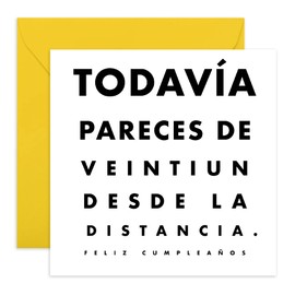 Central 23 - Tarjeta de cumpleaños divertida para amigos - Tarjeta de cumpleaños grosera para mamá papá - 30 40 50 - Tarjeta graciosa con pegatinas