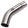 Unbranded For Suzuki GSR750 GSX-S750 BK750 Mid Exhaust Link Pipe