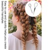 Topsy Tail Hair Tool, Pony Tail Hair Braiding Tool Bands