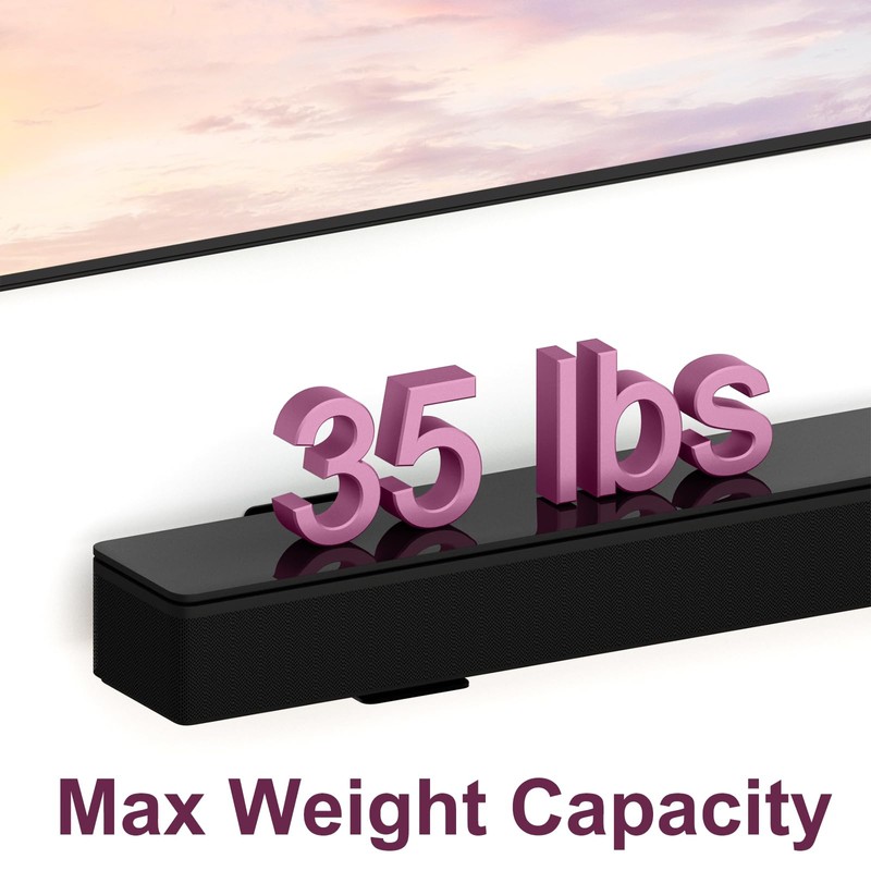 ECLINK Black Mounting Wall Bracket Compatible with Bose WB-300, SoundTouch