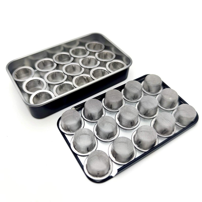 Ruilida 30pcs Pipe Screens 1/2 Inch Premium 304 Stainless Steel,