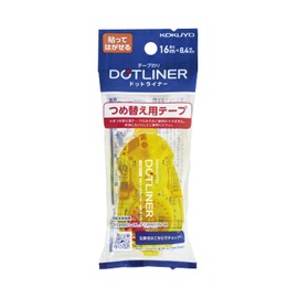 KOKUYO DOTLINER Glue Tape Refill, Weak Adhesion (for TA-DM401N-08) TA-D401N-08