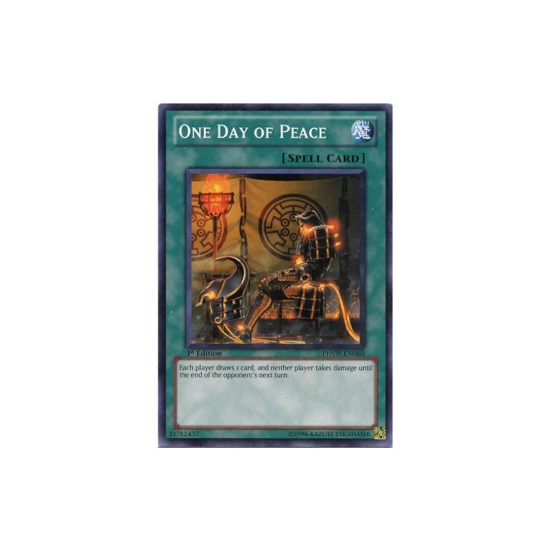 Yu-Gi-Oh! - One Day of Peace (PHSW-EN060) - Photon Shockwave