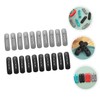ORFOFE 20pcs Pot Handle Covers Heat-resistant Wok Pan Grip Sleeves
