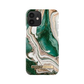 Ideal of Sweden - Golden Jade Marble - Fashion Case - Protective Case for iPh 12 Mini