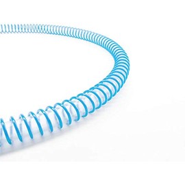 PrimoChill Durable PVC Anti-Kink Coil for PC Water Cooling Tubing - 5/8in. (14mm) (for 5/8in. OD Tubing) 40 Inch Length - Lite Berry Blue