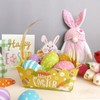 allydrew Easter Gift Baskets with Handle, Treat Boxes for Eggs,