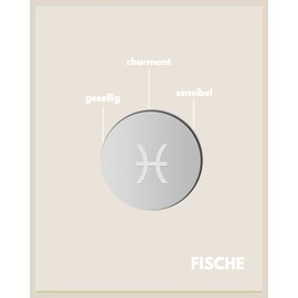 GD GOOD.designs EST. 2015 ® INTRODUCTION OFFER! Women's necklace with Zodiac sign (horoscope) Zodiac sign, jewellery for women, Silver Plated