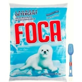 VECOSAS Foca Laundry Detergent 4.4 lb Bag - with Spoon., 4.41 Pound (Pack of 1)