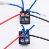 weideer Reverse Polarity Switch Waterproof 12V RV Jack Switch ON/Off/ON