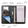 Server Books for Waitress Waiter with Zipper Pocket, Pink Glitter