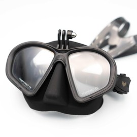 UMMY Diving Mask with GoPro Mount Shot Shot 3 Colors Free Diving Spearfishing Fish Poke Scuba Diving Skin Diving Snorkeling