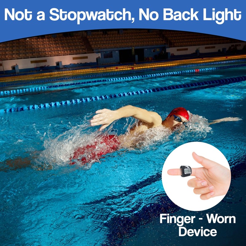 SC Sportcount LapCounter - Digital Counter for Tracking Swim Laps