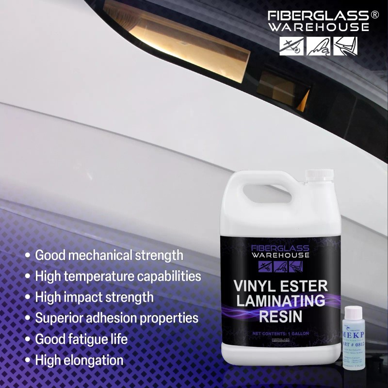 fiberglass warehouse Vinyl Ester Resin- 1 Gallon w/Catalyst