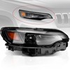 TEMSONE Upgraded Full LED Headlight Assy Compatible with 2019-2023 Jeep