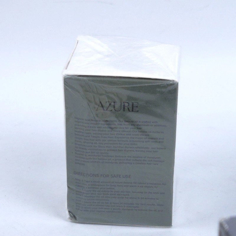 Azure Batana Oil 100% Pure Hair Growth Organic Natural Ingredients