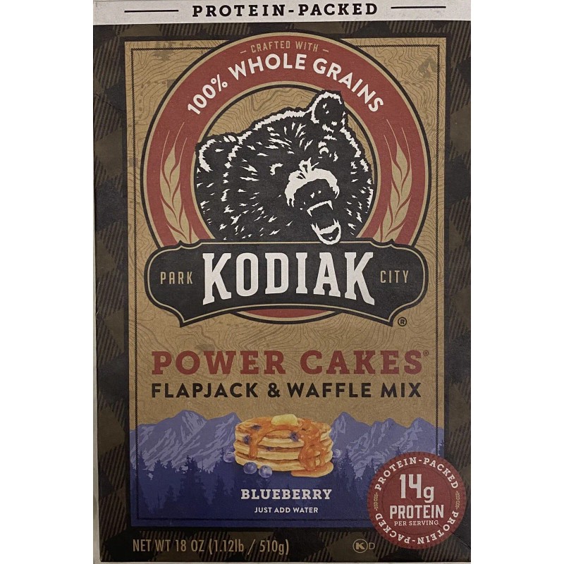 Kodiak Cakes 4x Kodiak Protein Power Cakes BLUEBERRY Flapjack &