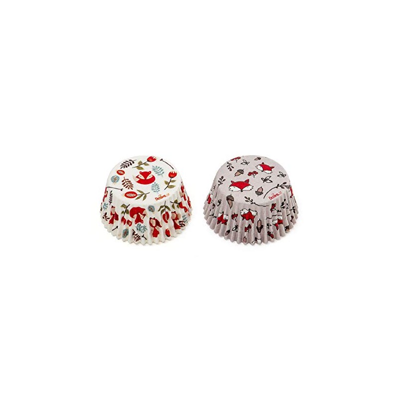 DECORA 0339831 Paper Cases Fox 50 x 32 mm Pack