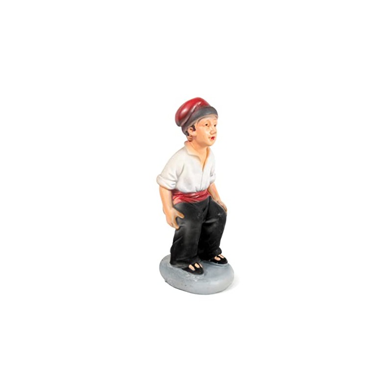 Caganer Resin Figurine 11cm Catalan Tradition
