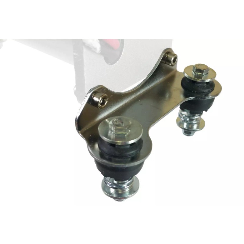 airmaxxx Chrome Air Compressor Vibration Isolator Upgrade Feet Kit for