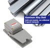 Industrial Foot Switch, AC 250V 15A Momentary Metal Foot Pedal
