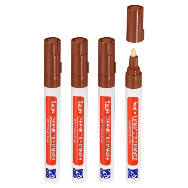 PATIKIL Grout Pen, 4 Pack Tile Colour Marking Repair Pens