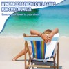 4 Pack Towel Bands for sun Loungers,Elastic Bands for Sunbed