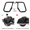 TCMT Rear Saddlebag Guard Rail Crash Bar Fit For Harley