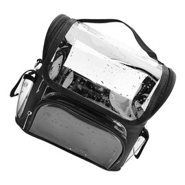 WOONEKY Barber Travel Bag Large Capacity Makeup Case Stylist Tool Organizer Barber Bag for Clippers Supplies