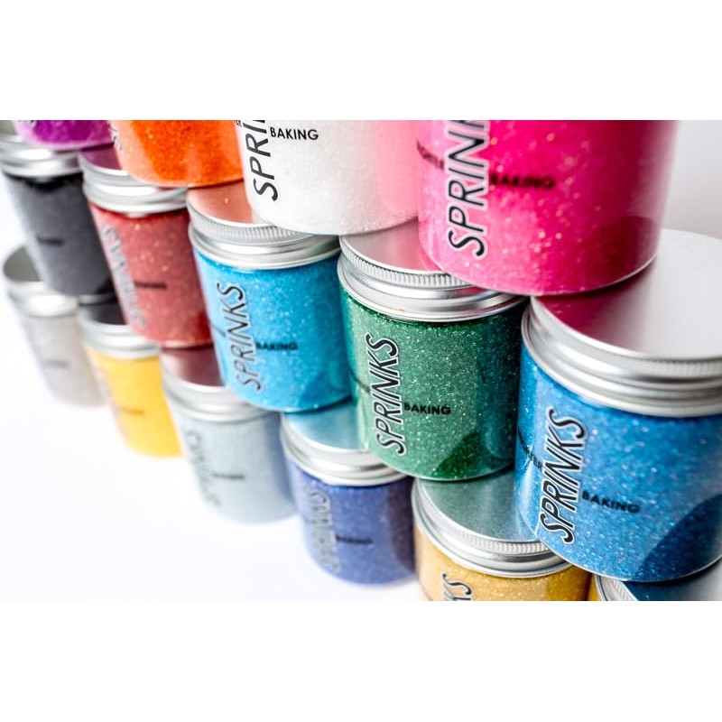 Sprinks Sanding Sugar Sprinkles 85 g, Dark Blue