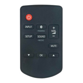 ROLLGAN N2QAYC000109 Replacement Remote Control for Panasonic Home Theatre Audio System SC-HTB580 SC-HTB680 SC-HTB685 SC-HTB690 SC-HTB880 SC-ALL30TEB SC-ALL30T SC-HTB485 SC-HTE80