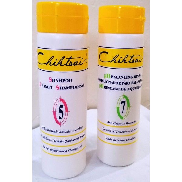 Chihtsai No 5 Shampoo and No 7 PH Balancing Rinse Conditioner Set (8.3 oz)