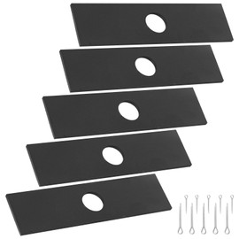 Karbay 5 Pcs 69601553630 Replacement Edger Blades for Echo Edger PE-200 PE-210 PE-225 PE-260 E225 PE230 PE260 PE265 PE311 - Contain Cotter Pins