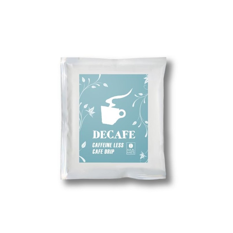 Mame's Caffeinated Drip Coffee, 5 Pieces, Decaffe, 0.4 oz (10