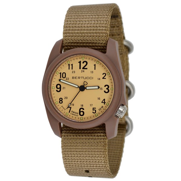 BERTUCCI® Field Watch - DX3 Field™ - Coyote Dial/Dk. Khaki