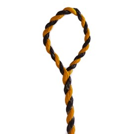 Bowstring Recurve Bow Flemish Twist B-55 (Yellow/Black, 54 Actual Bowstring Length)