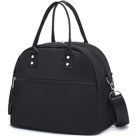 FlowFly Lunch Bag Tote Bag Lunch Organizer Lunch Holder Insulated Lunch Cooler Bag for Women/Men,Rose