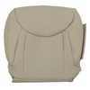 Priprilod Tan Perforated Leather Driver Side Bottom Replacement Seat Cover