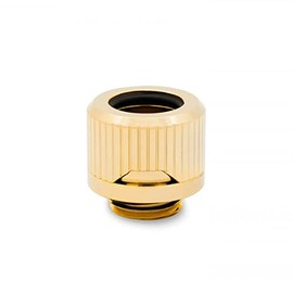 EK WATER BLOCKS EK-Torque HDC 12 Connection Straight G1/4 Inch Male to 12 mm AD Hard Tube - Gold