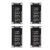4 Sets Digital Tube Display Module LED 4 Digit 7