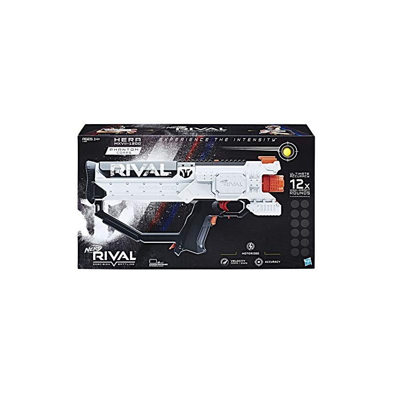 Nerf Rival Hera Mxvii 1200 White Combat Blaster
