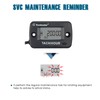 Runleader RL-HM019C Magnetic Pickup Tach/Hour Meter | Rotating Shaft, IP68