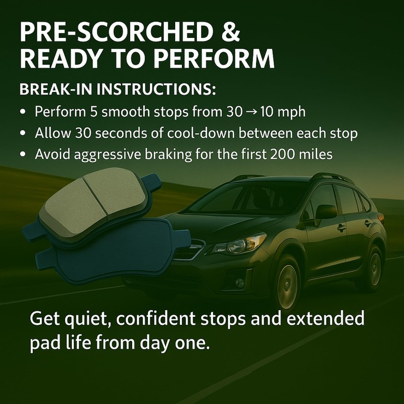 QUALITY-BUILT Premium Ceramic Rear Brake Pads (1001-1596C) Replacement for Chrysler