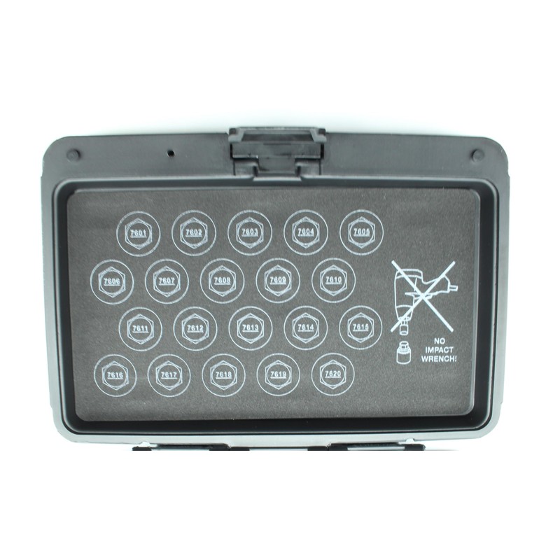 TMAX 20pc Anti-Theft Wheel Lug Nut Removal Socket Key for