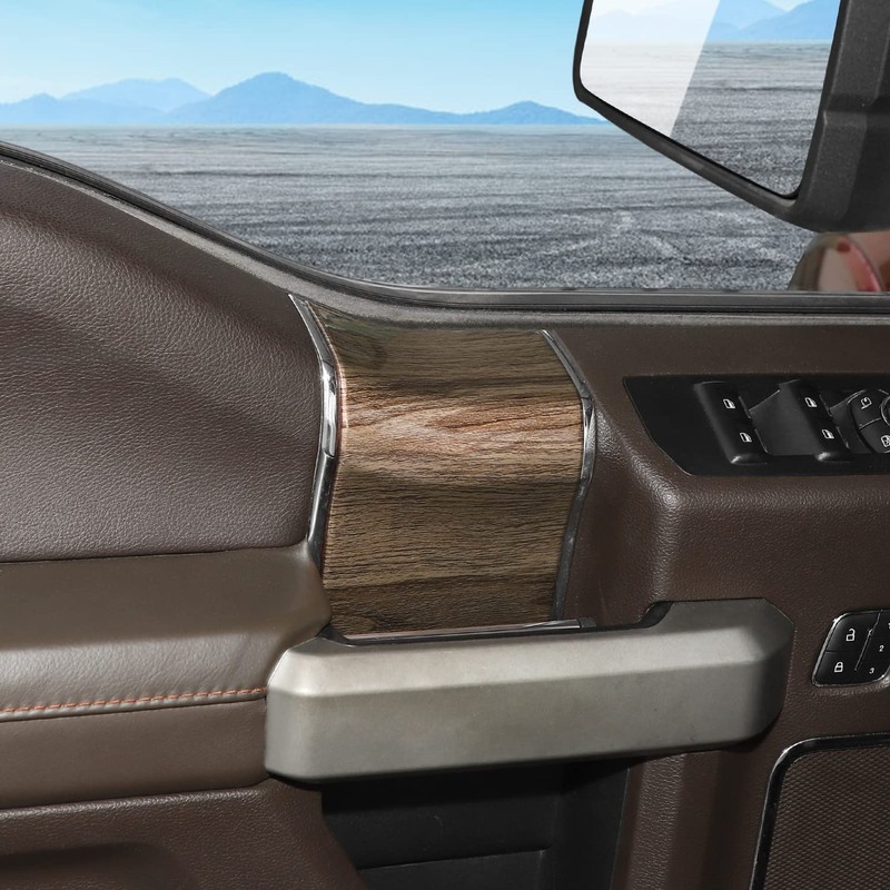 Hoolcar Interior Door Handle Panel Trim ABS Cover Accessories for